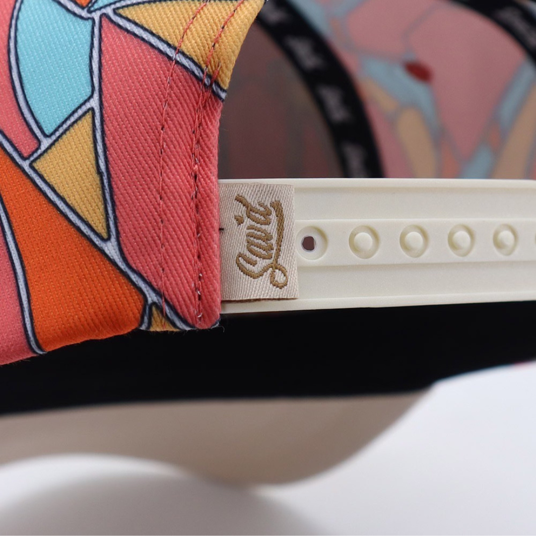 Sav'd By Grace Snap Back Hat -Stained Glass