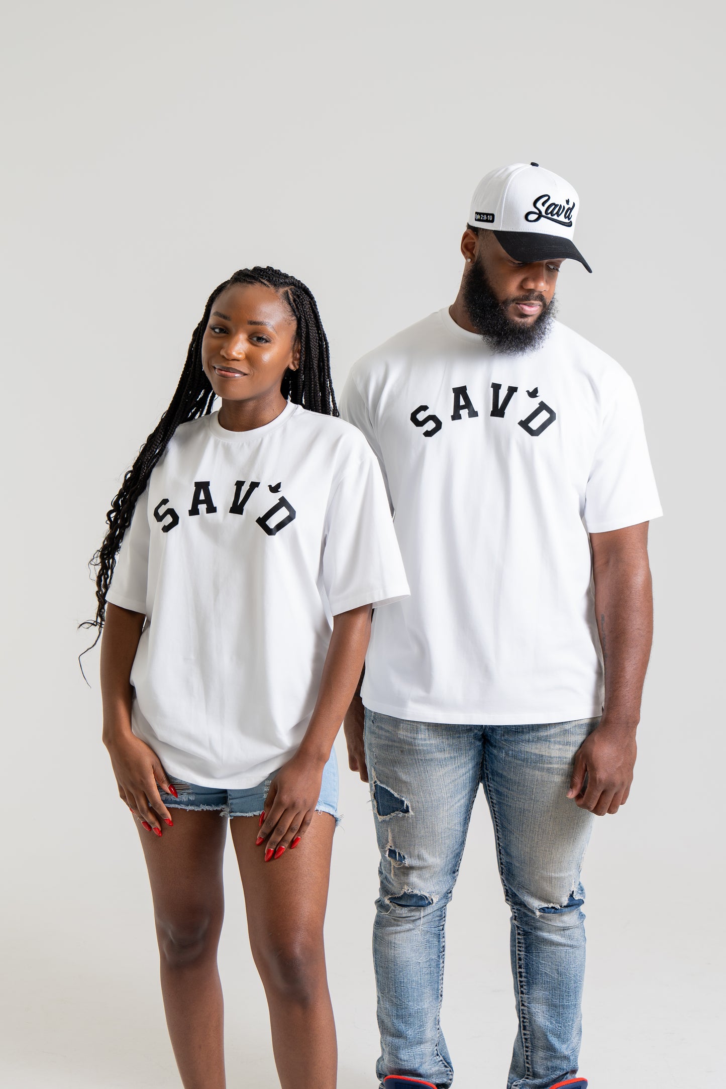 Sav'd Tee - Uplifting Christian T-shirt with Inspiring Message