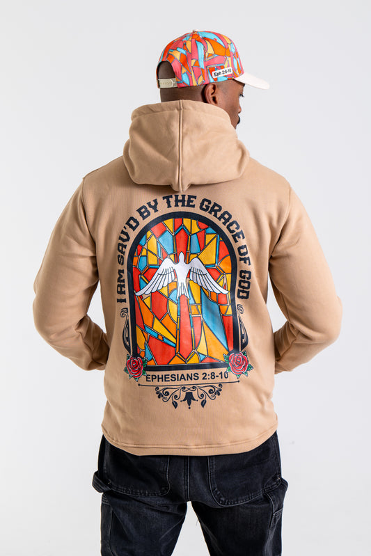 Sav'd Unisex Versatile Zip Hoodie - Faith-Inspired Christian Hoodie