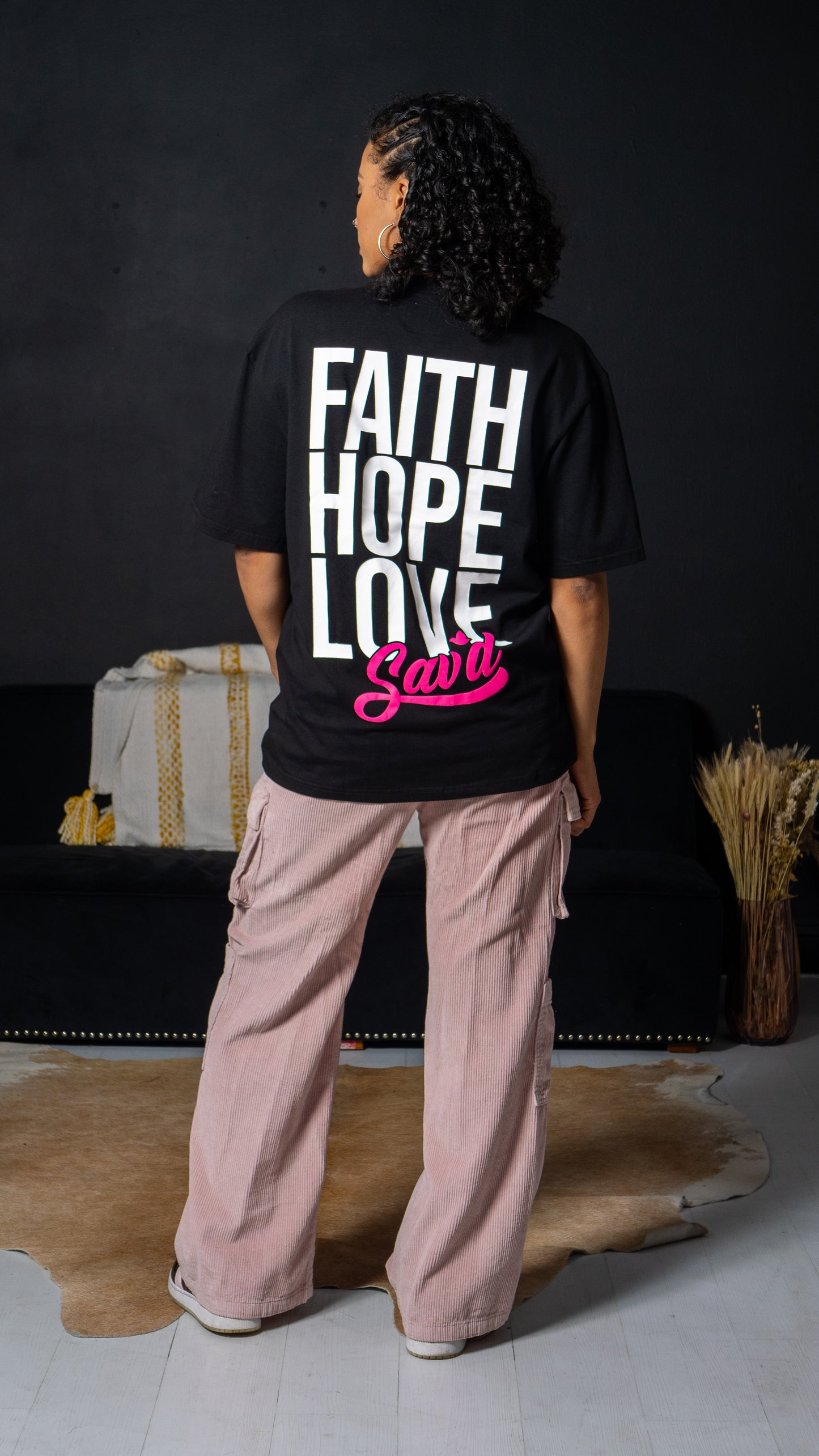 Sav'd Faith, Hope & Love Tee - Christian Faith-Based T-Shirt