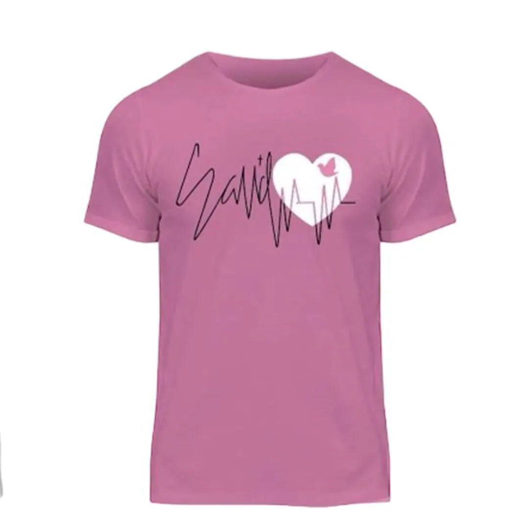 Sav’d Heartline Tee – Uplifting Message of Faith & Hope 