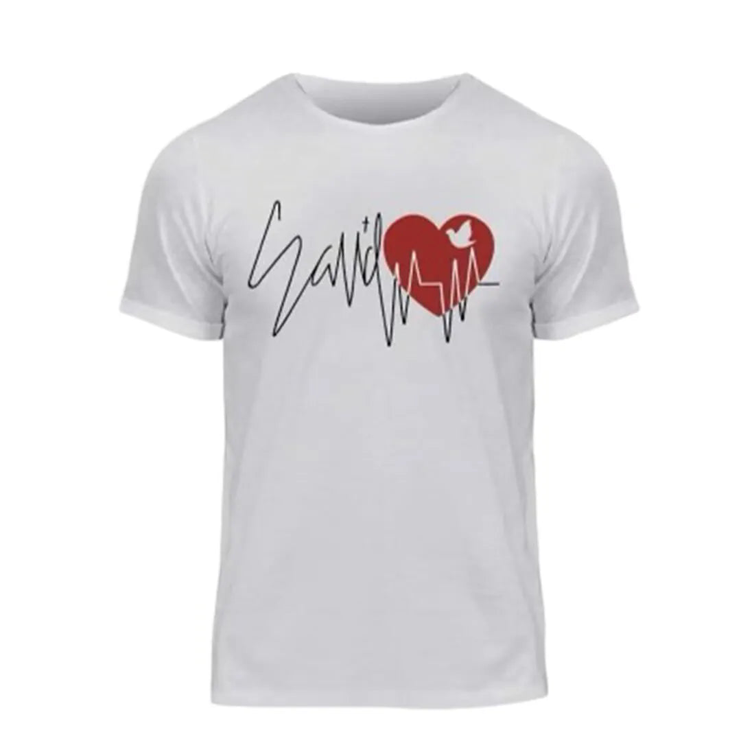 Sav’d Heartline Tee – Uplifting Message of Faith & Hope 